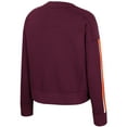 thumbnail image 3 of Women's Colosseum  Maroon Virginia Tech Hokies Honeymoon Sweatshirt, 3 of 3