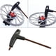 thumbnail image 4 of Greeniant Tornillos de Rotor de freno de disco de bicicleta MTB, llave inglesa para bicicleta de montaña, ciclismo de carretera, llave T25 Type3 NO3, 4 of 6