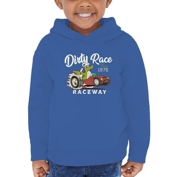 Cool Racer Crocodile Design Hoodie Toddler -Image by Shutterstock, 4 Toddler