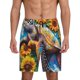 thumbnail image 1 of Fotbe Sunflower Turtle Pantalones Cortos de Pijama para Hombre, Ropa de Dormir, Pantalones de Pijama Cortos para Hombre-Medium, 1 of 6