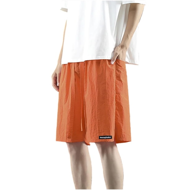 Puntoco Shorts Hombre Casuales Playa Liso Moda,Pantalones Cortos Deportivos Para Hombre Con Bolsillos De Secado Rápido Baloncesto Correr Ciclismo,Promoción, Alto Y Grande