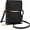 Black, variant on Women's Phone Messenger Bag, Crossbody Phone Wallet, Touch Screen Crossbody Phone Purse, Anti-Theft Shoulder Strap