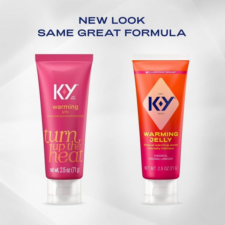 5 pack) K-Y Warming Jelly Lube, Sensorial Personal Lubricant, Glycol Based  Formula, Safe to Use with Latex Condoms, For Men, Women and Couples, 2.4 FL  OZ - Walmart.com