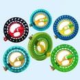 thumbnail image 4 of Soumake Kite Line Stable Mute Portable Safe Ergonomic Design Traction Kite Multicolor Kite Wire with Rolling Bead Faux Crystal Wheel Kite Accessories, 4 of 7
