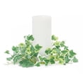 thumbnail image 2 of Melrose International 85982DS 10.25 in. Polyester Mixed Ivy Candle Ring, Green - Set of 6, 2 of 3