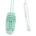 thumbnail image 2 of Handy Housewares 13" Long Reusable Drinking Bottle & Straw Cleaning Brush Set - Pastel Green, 2 of 2