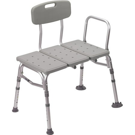 Drive Medical Plastic Shower Tub Transfer Bench With Adjustable