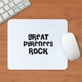 thumbnail image 3 of CafePress - GREAT PYRENEES ROCK Mousepad - Non-slip Rubber Mousepad, Gaming Mouse Pad, 3 of 6