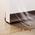 thumbnail image 6 of Aodebiao Under Door Draft Stopper for Bottom of Doors 37" Door Blocker Noise ReducerLight Cold Air Guard Breeze Sound Proof Door Sweep Weather Stripping Door Seal Insulation Strip Gap Filler, 6 of 7