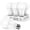 3000K softwhite, variant on Lepro LED Daylight Light Bulbs 100W Eqv Annual Save $10.32 per, 14W 1500 Lumens 5000K Daylight White Non-Dimmable, A19 E26 Standard Base, 15000 Hour / 10yr Lifetime 6 Packs