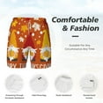 thumbnail image 5 of Balery Happy Thanksgiving Three Gnomes Mens Swim Trunks Swim Shorts for Men Quick Dry Inseam Beach Shorts with Compression Liner Pocket-Medium, 5 of 9
