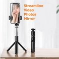 thumbnail image 3 of Trípode De Palo De Selfie Bluetooth Con Control Remoto Inalámbrico Desmontable Rotación De 360 ​​Grados Mini Palo De Selfie Extensible Para Teléfono Inteligente Guardurnaity EL012921-00, 3 of 6