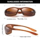 thumbnail image 4 of Gafas de sol FAGUMA Polarized Sports para hombre con protección UV400, 4 of 7