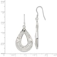 thumbnail image 2 of 925 Sterling Silver Filigree Teardrop Drop Dangle Earrings, 2 of 6