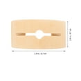 thumbnail image 3 of MRLESS 2 Wood Folding Fan Stands Japanese/Chinese Fan Holders Decorative Display Bases, 3 of 6