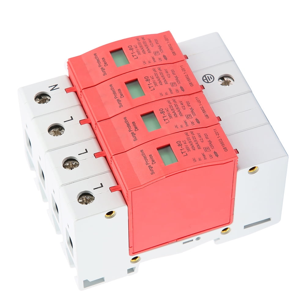 Arrester Device, Safe Surge Protector, Easy To Plug Fire Proof House