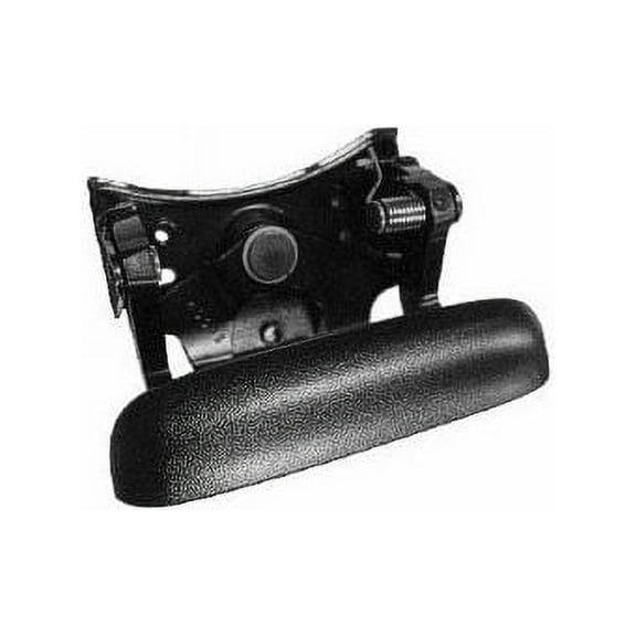 Tailgate Handle - Textured Black - Compatible with 2001 - 2007 Chevy Silverado 2500 HD (Excludes C3) 2002 2003 2004 2005 2006