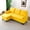 Yellow, variant on MAYEERTY L-Shaped Reversible Chaise Sectional Sofa Linen Sofa Bed with Storage, for Apartment, Beige