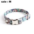 thumbnail image 2 of Dog collar lead knot cotton girl dog collar strap Safety metal clasp adjustable dog collar, 2 of 5
