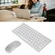 thumbnail image 5 of Combo De Teclado Y Mouse, Juego Mouse Inalámbrico Con Teclas Silenciosas De 2.4 Ghz, Teclados Ergonómicos Ultradelgados De Tamaño Completo Con Indicador LED, Suspensión, 5 of 7