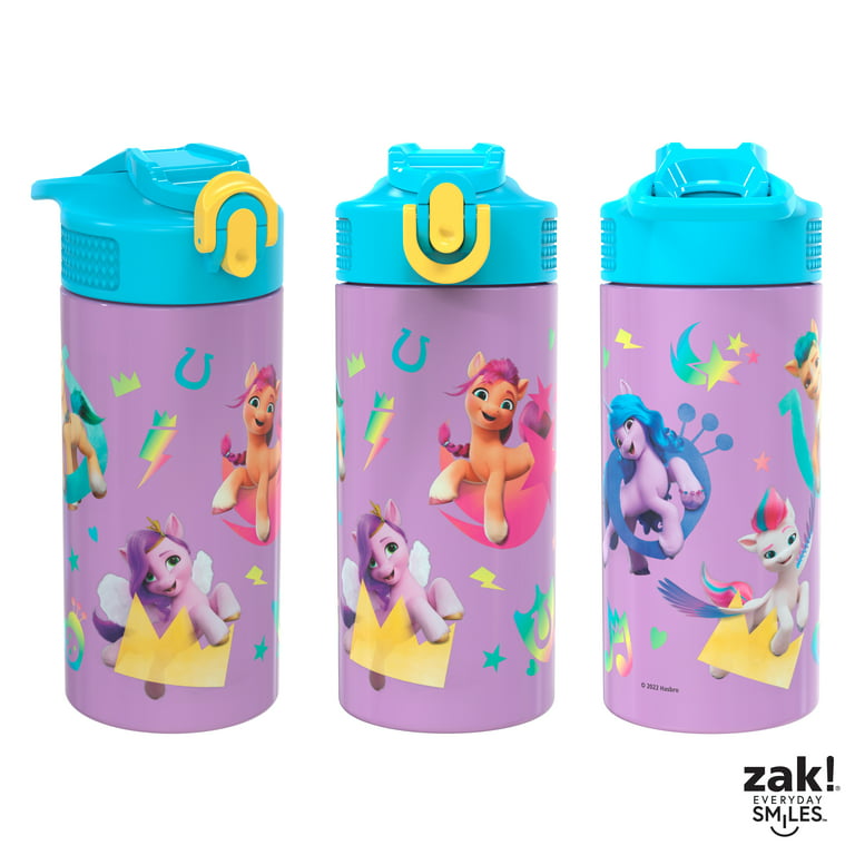Zak Designs 14 oz Kids Water Bottle Stainless Steel Disney Frozen 2 Anna Vacuum Insulated for Cold Drinks Indoor Outdoor, Size: 14 fl oz