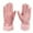 Pink, variant on TERGAYEE Womens Gloves,Womens Winter Warm Gloves With Sensitive manipulatescreen Texting Fingers,Fleece Lined Windproof Gloves