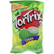Tortrix Lime Flavored Chips 6.3oz - Limon Chips (Pack of 1)
