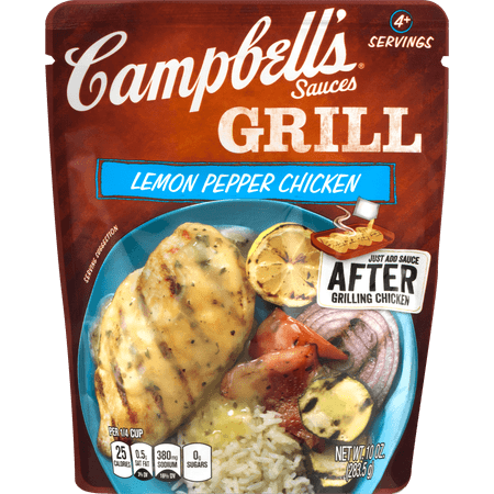 Campbell's Sauces Grill Lemon Pepper Chicken, 10.0 OZ