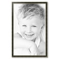 thumbnail image 2 of ArtToFrames 25" x 40" Black Panel With Silver Lip Picture Frame, 25x40 inch Multi Wood Poster Frame (WOM-5093),  Pack, 2 of 7