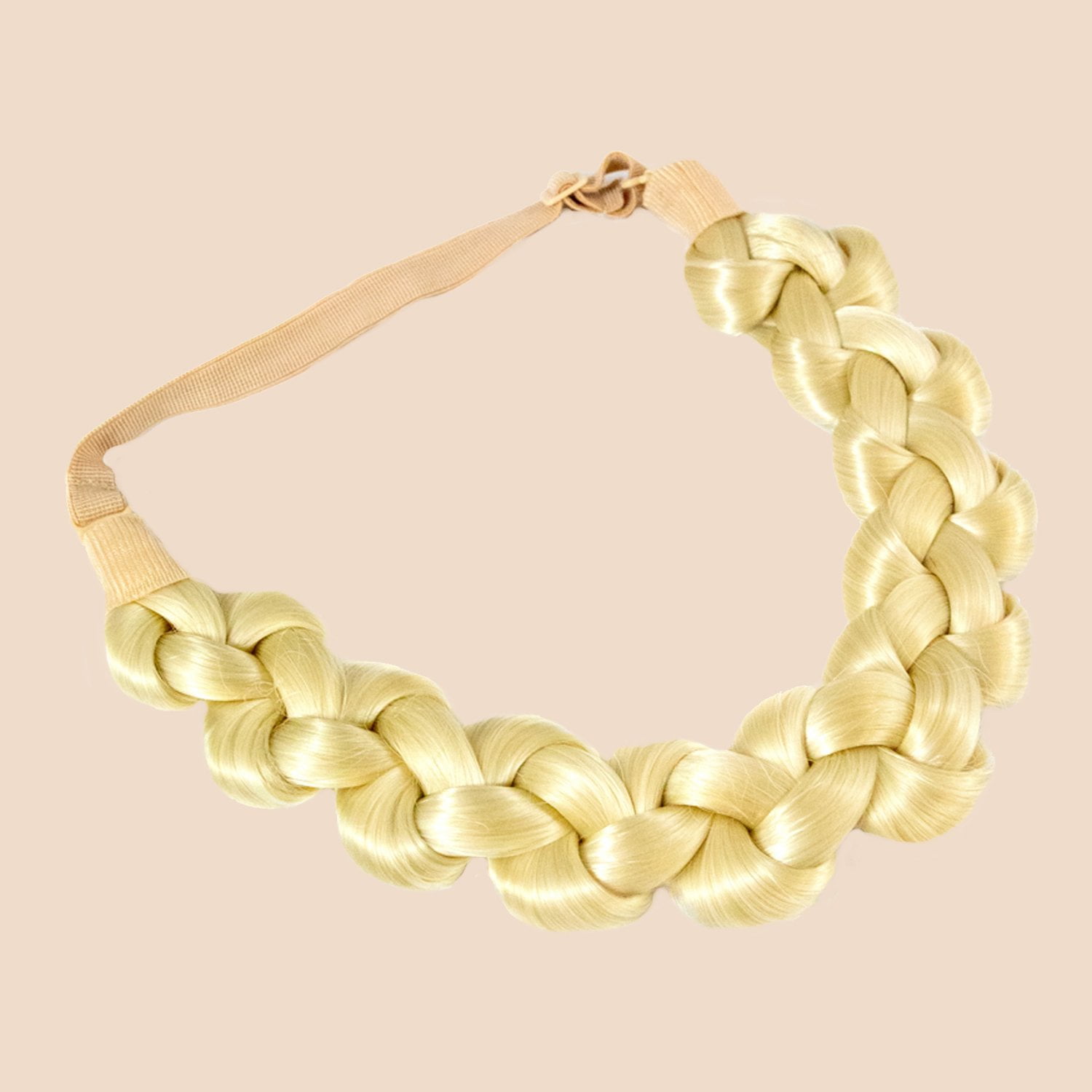 Madison Braids Women's Addie Knots Braided Headband Hair Braid Natural