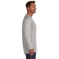 thumbnail image 4 of Hanes Men's and Big Men's Nano-T Long Sleeve Tee, Up To Size 3XL, 4 of 9
