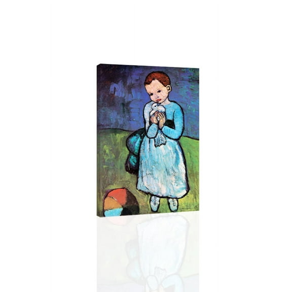 Child Holding A Dove-Picasso - CANVAS OR PRINT WALL ART
