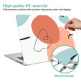 thumbnail image 3 of Dtanglsm Compatible Con Macbook Air De 13 Pulgadas Funda 2022 2021 2020 2019 2018 Versión A2337 M1 A2179 A1932 Pantalla Retina Touch Id Carcasa Rígida De Plástico Liso Y Cubierta Para Teclado Abstract, 3 of 5