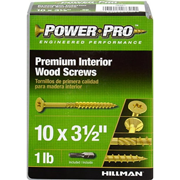 Hillman Power Pro AllPurpose Wood Screws