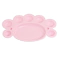 thumbnail image 1 of Pink Plastic Watercolor Paint Plate Tray Mixing Palette, 1 of 1