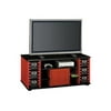 Bush Industries Quest TV Stand and Video Game Station VS96432-03 - Stand - for TV / game console - high gloss black