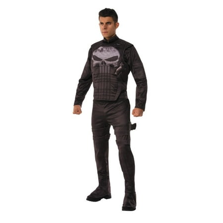 Marvel Mens Deluxe Punisher Costume