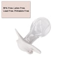 thumbnail image 2 of CutiePlusU Adult Sized Pacifier Dummy for Adult Babies-Small Shield 3 Pack Heart Shape-Red,White,Ivory, 2 of 4
