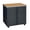 Medium / Grey, variant on Romig Mesa Steel Mobile Locking Utility/Fax/Copy Table 30" X 23.25" - Medium Oak