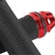 thumbnail image 3 of Motorcycle CNC Aluminum Rubber Handlebar Hand Grips for 7/8" Handle Bar Bike Bicycle Red, 3 of 5