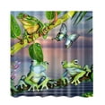 thumbnail image 1 of Tejido Resistente Al Agua Animal Tipo Cortina De Baño Decoración Del Panel Del Trazador De Líneas Del Baño Ranas 1 Baoblaze Cortina de la ducha, 1 of 4