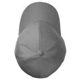 thumbnail image 4 of Falari Wholesale 12-Pack Baseball Cap Adjustable Size Plain Blank Solid Color Dark Gray, 4 of 6