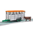 thumbnail image 2 of Bruder Vehiculo Remolque Ganadero con 1 Vaca, Marron/Negro, Bruder Bruder, 2 of 2