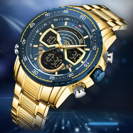 digital watch dual time