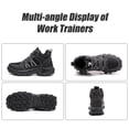 thumbnail image 6 of AUXDIQ Work Shoes Men Women Breathable Steel Toe Cap Industrial Trainers Lightweight Construction Sneakers Sport Shoes, 6 of 6