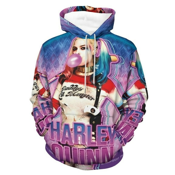 Harley Quinn Hoodie Unisex 3d Novelty Hoodies Graphic Hoodies Pullover Sweatshirts For Men Women Teen S