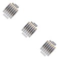 thumbnail image 3 of Baohd Headless Guitar Bridge Tailpiece for Headless Guitar Accessory Electric Silver 3Set, 3 of 6
