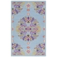 thumbnail image 2 of SAFAVIEH Bellagio Rio Floral Wool Area Rug, Light Blue/Multi, 5' x 8', 2 of 11