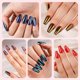thumbnail image 5 of Press on Nails Plauva Cat Eye - Ataúd corto para mujer (300 unidades), 5 of 7