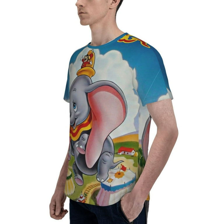 Dumbo T Shirt For Men Women, Graphic Print Casual Unisex
